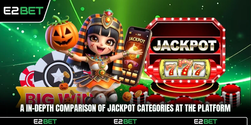 A in-depth comparison of jackpot categories at the platform