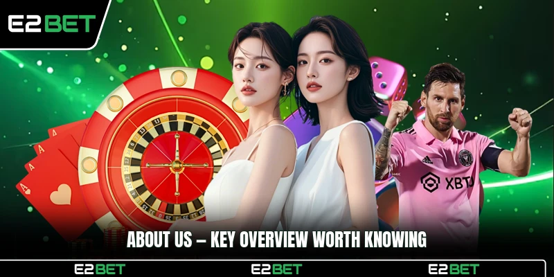 About us — key overview worth knowing