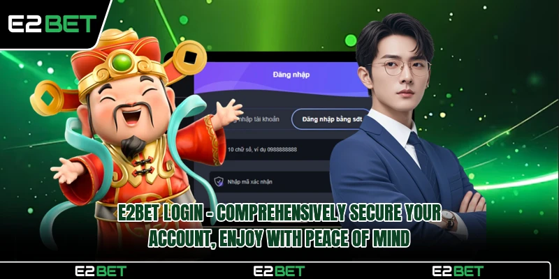 E2BET Login - Comprehensively Secure Your Account